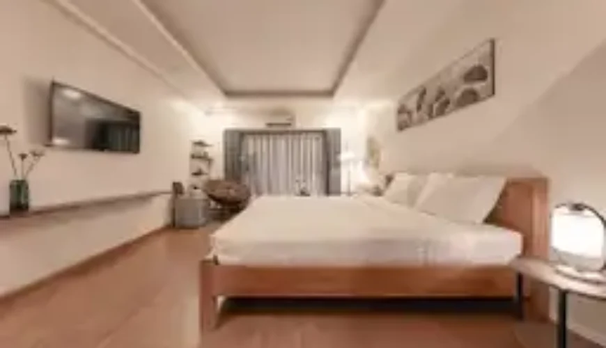 Phòng ngủ khách sạn Dodo Home rộng rãi với nội thất sang trọng tại Hà Nội