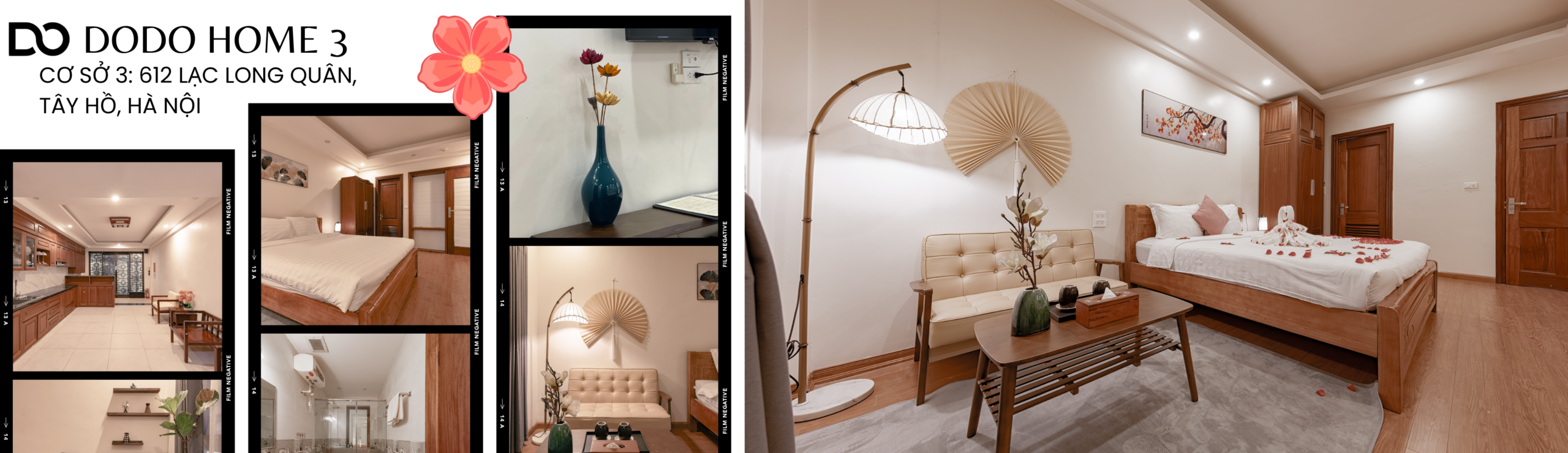 Phòng nghỉ tuyệt vời tại Tây Hồ, phố đi bộ Trịnh Công Sơn